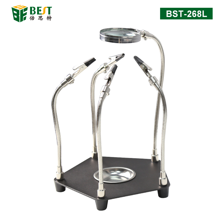 BST-268L 维修焊接台式放大镜 PCB焊接维修夹具